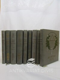 Neruda, Jan, Básnické spisy 1, Básnické spisy 2, Arabesky, Povídky malostranské, Divadelní hry, Obrazy z ciziny, Menší cesty, Studie krátké a kratší I, Studie krátké a kratší II, 1907