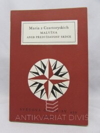 Czartoryskich, Maria z, Malvína aneb Předvídatelnost srdce, 1975