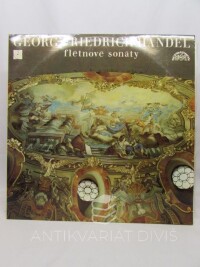 Händel, George Frideric, Flétnové sonáty: Sonáty pro flétnu a continuo (Jiří Válek - Josef Hála - František Sláma), 1974