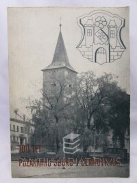 Šesták, František, Melichar, Rudolf, tetiva, Jiří, Výroční zpráva požárního sboru Černovice: Výroční zpráva u příležitosti 100 let trvání požárního sboru v Černovicích, 1976