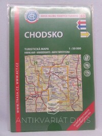 kolektiv, autorů, Chodsko - turistická mapa 1:50000, 2015