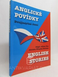 Poe, Edgar Allan, Jerome, Jerome Klapka, Anglické povídky/English Stories, 2010