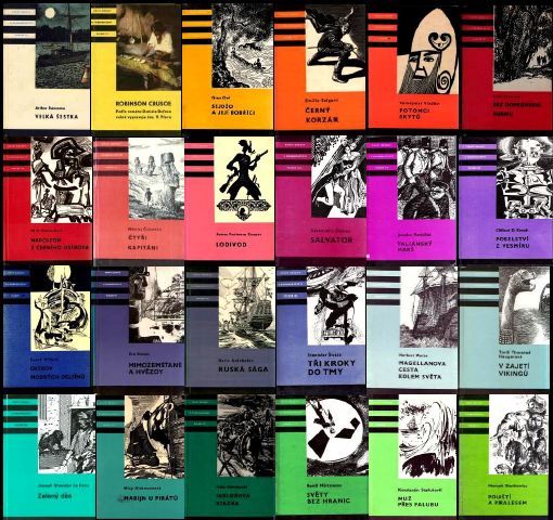 Edice KOD - Knihy odvahy a dobrodružství